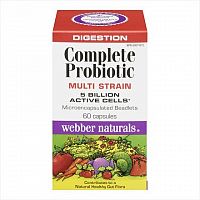 Webber Naturals Kompletné probiotiká 5 miliárd cps 1x60 ks