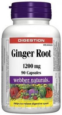 Webber Naturals Zázvor 1200 mg cps 1x90 ks