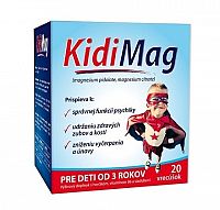 Zdrovit KidiMag vrecúška 1x20 ks
