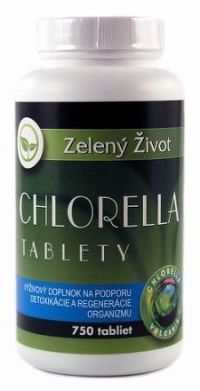 Zelený Život Chlorella tbl 1x750 ks