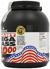 Gainer Giant Mega Mass 4000 - Weider 7000 g chocolate