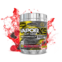 MuscleTech Vapor X5 Next Gen 232 g fruit punch blast