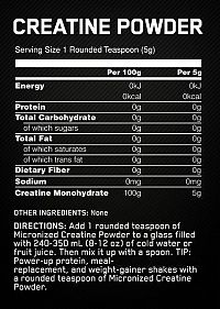 OPTIMUM NUTRITION Creatine Powder 317 g unflavored