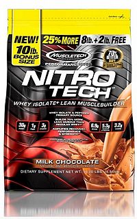 Proteín Nitro-Tech Performance - MuscleTech 925 g brownie cheesecake