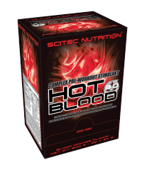 Scitec Nutrition Hot Blood 3.0 300 g blue guarana