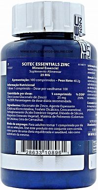 Scitec Zinc 100 tablet unflavored