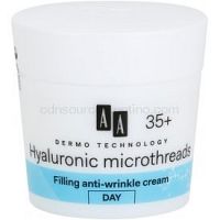 AA Cosmetics Dermo Technology Hyaluronic Microthreads  vyplňujúci denný krém proti vráskam 35+  50 ml