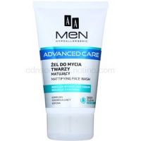 AA Cosmetics Men Advanced Care zmatňujúci čistiaci gél na tvár  150 ml