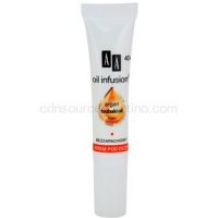 AA Cosmetics Oil Infusion2 Argan Tsubaki 40+ výživný očný krém pre redukciu vrások Hial+ 15 ml