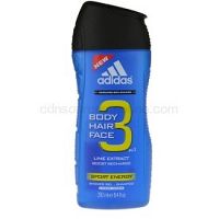 Adidas A3 Sport Energy sprchový gél pre mužov 250 ml  