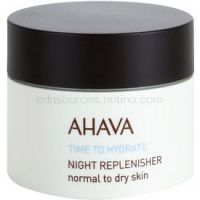 Ahava Time To Hydrate nočný regeneračný krém pre normálnu až suchú pleť  50 ml