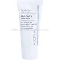Alcina For All Skin Types aktívny peeling pre jemnú a vyhladenú pleť  50 ml