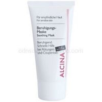 Alcina For Sensitive Skin upokojujúca maska s okamžitým účinkom  50 ml