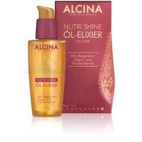 Alcina Nutri Shine olejový elixír pre lesklé a uhladené vlasy  50 ml