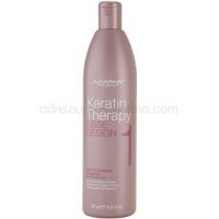 Alfaparf Milano Lisse Design Keratin Therapy hĺbkovo čistiaci šampón pre všetky typy vlasov  500 ml