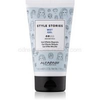 Alfaparf Milano Style Stories The Range Gel gél na vlasy s mokrým efektom stredné spevnenie Wet Gel 150 ml