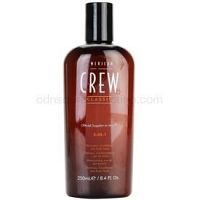 American Crew Classic šampón, kondicionér a sprchový gél 3 v 1 pre mužov  250 ml