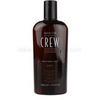 American Crew Classic šampón, kondicionér a sprchový gél 3 v 1 pre mužov  450 ml