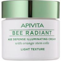 Apivita Bee Radiant ľahký omladzujúci krém pre rozjasnenie pleti  50 ml