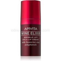 Apivita Wine Elixir Santorini Vine protivráskový krém na očné okolie a pery  15 ml