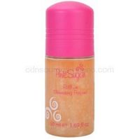 Aquolina Pink Sugar deodorant roll-on pre ženy 50 ml  s trblietkami 