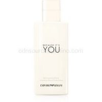 Armani Emporio Because It's You telové mlieko pre ženy 200 ml  