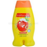 Avon Naturals Kids šampón a kondicionér 2 v1 pre deti s vôňou Amazing Apple 250 ml