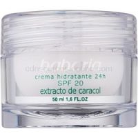 Babaria Extracto De Caracol hydratačný krém s extraktom zo slimáka SPF 20 50 ml