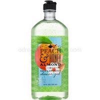 Bath & Body Works Peach & Honey Almond sprchový gél pre ženy 295 ml  