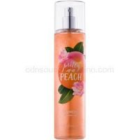 Bath & Body Works Pretty as a Peach telový sprej pre ženy 236 ml trblietavý 