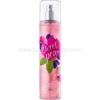 Bath & Body Works Sweet Pea telový sprej pre ženy 236 ml trblietavý 