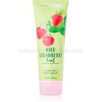 Bath & Body Works Wild Strawberry Leaf  telový krém pre ženy 226 g  