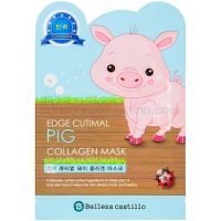 Belleza Castillo Edge Cutimal Pig pleťová maska s kolagénom  25 g