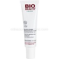 Bio Beauté by Nuxe Lips regeneračný balzam na pery s broskyňovou dužinou  15 ml