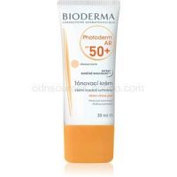 Bioderma Photoderm AR opaľovací krém do solária s bronzerom SPF 50+  30 ml