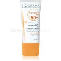 Bioderma Photoderm AR opaľovací krém do solária s bronzerom SPF 50+  30 ml