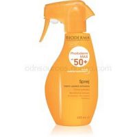 Bioderma Photoderm Max sprej na opaľovanie bez parfumácie SPF 50+  400 ml