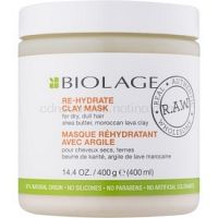 Biolage RAW Nourish ílová maska pre suché a poškodené vlasy bez parabénov a silikónov  400 ml