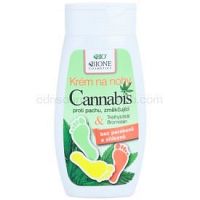 Bione Cosmetics Cannabis zmäkčujúci krém na nohy  260 ml