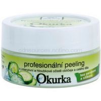 Bione Cosmetics Care hĺbkovo čistiaci peeling uhorka  200 g