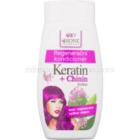 Bione Cosmetics Keratin + Chinin regeneračný kondicionér na vlasy    260 ml