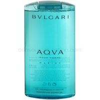 Bvlgari AQVA Marine Pour Homme sprchový gél pre mužov 200 ml  