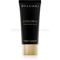 Bvlgari Goldea The Roman Night telové mlieko pre ženy 100 ml  s trblietkami 