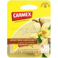 Carmex Vanilla hydratačný balzam na pery v tyčinke SPF 15  4,25 g