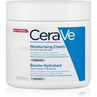 CeraVe Moisturizers hydratačný krém na tvár a telo pre suchú až veľmi suchú pokožku  454 g