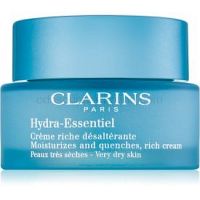 Clarins Hydra-Essentiel bohatý hydratačný krém pre veľmi suchú pleť  50 ml