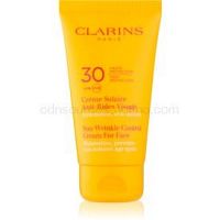Clarins Sun Protection opaľovací krém proti starnutiu pleti SPF 30  75 ml