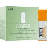 Clinique Fresh Pressed čistiaci púder s vitamínom C  28 x 0,5 g