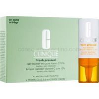 Clinique Fresh Pressed rozjasňujúce sérum s vitamínom C proti starnutiu pleti  4 x 8,5 ml