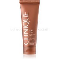 Clinique Self Sun samoopaľovacie telové mlieko odtieň Medium/Deep 125 ml